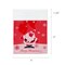 Wrapables Transparent Self-Adhesive 4" x 4" Candy and Cookie Bags, Favor Treat Bags for Christmas Parties and Holidays (200pcs)